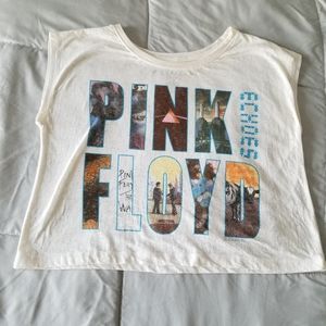 Pink Floyd Crop Top Size Small